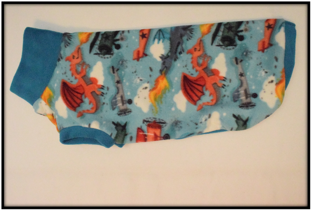 DRAGONS AND PLANES (Plush Sleeveless)