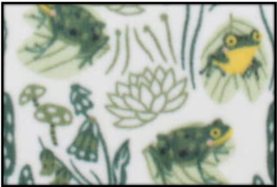 FROGS ON WHITE (Custom Plush)