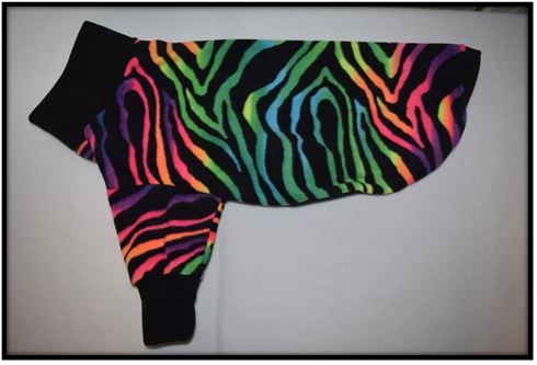NEON MULTI ZEBRA (Anti Pill 2 sleeves)