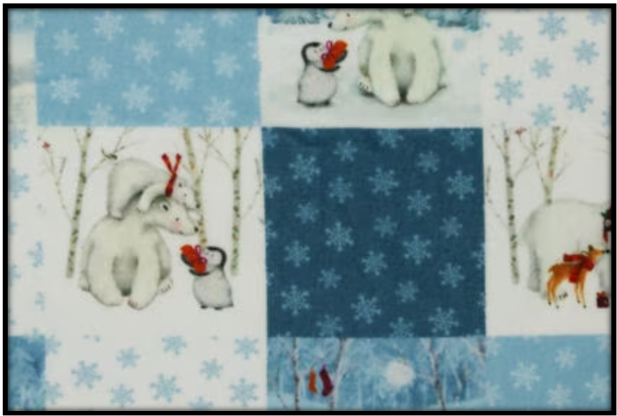 POLAR BEAR & PENGUIN PATCHES (Custom Plush)