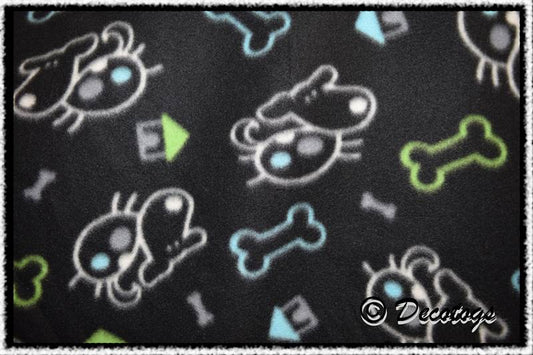 PUPPY ART BLACK (Custom Blizzard - 2 sleeves)