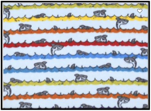 SHARK STRIPES (Plush)