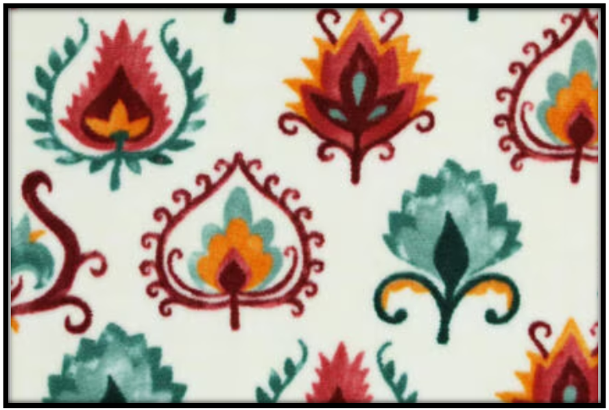 SUZANI ON WHITE HEATHER (Custom Luxe)