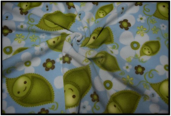 BABY SNAP PEAS BLUE (Custom Anti Pill)