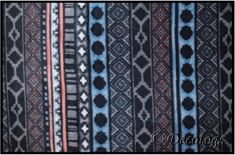 BISON GRAY GEOMETRIC (Custom Luxe - 2 sleeves)