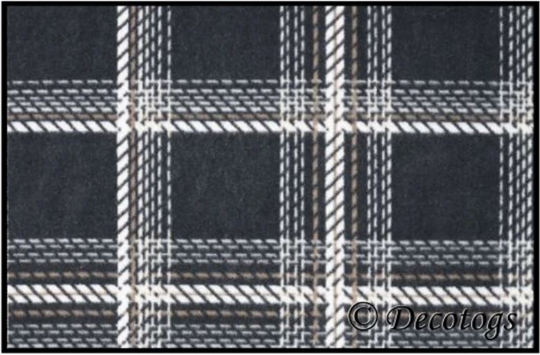 BLACK TAUPE PLAID (Custom Luxe - 2 sleeves)