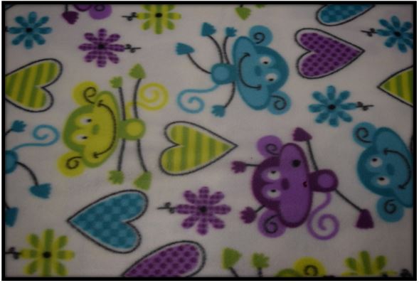 BLUE GREEN PURPLE MONKEYS (Custom Blizzard - 2 sleeves)