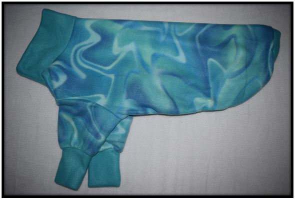 Pullover - BLUE TURQUOISE TIE DYE (Blizzard)