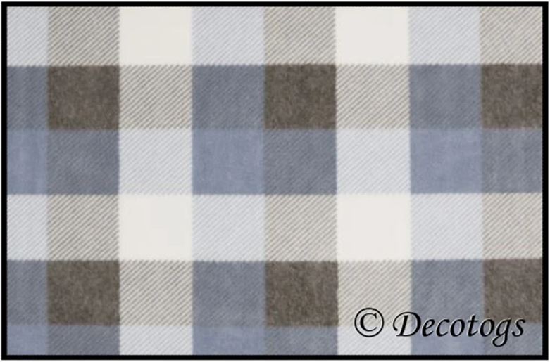 DENIM GRAY TRI BUFFALO CHECK (Custom Luxe)