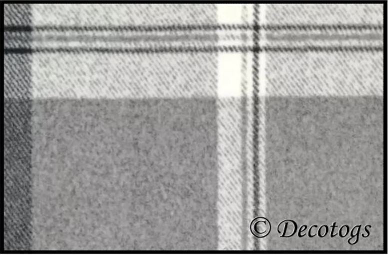 GRAY PLAID (Custom Luxe - 2 sleeves)