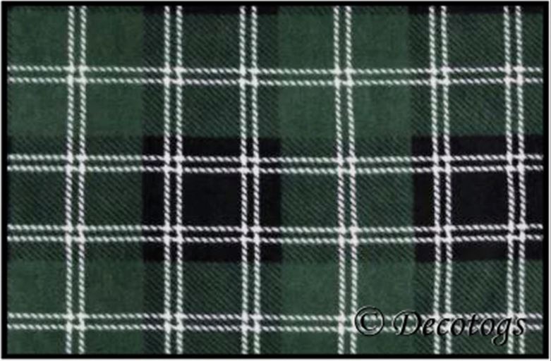 GREEN BLACK PLAID (Custom Luxe - 2 sleeves)