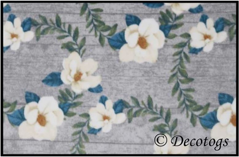 MAGNOLIA WREATH ON WOOD (Custom Luxe - 2 sleeves)