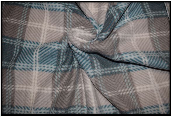 PEPPERMINT TRAILWAYS PLAID (Anti Pill)