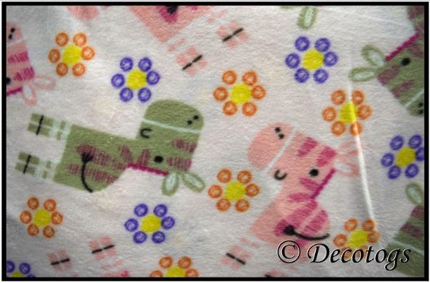 PINK TAN ZEBRAS (Custom Anti Pill - 2 sleeves)