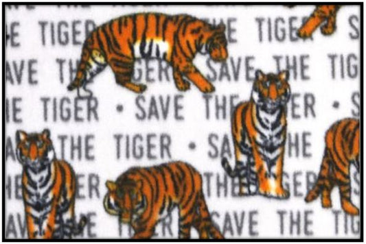 SAVE THE TIGER (Custom Plush)