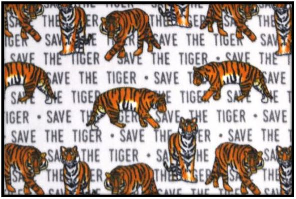 SAVE THE TIGER (Custom Plush)