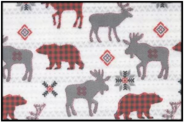 FAIRISLE BEAR AND MOOSE (Custom So Lush - 2 sleeves)