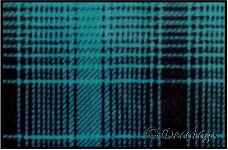 TEAL MICA PLAID (Luxe)