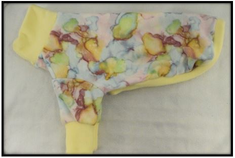 COTTON CANDY WATERCOLOR TIE DYE (Plush 2 sleeves)
