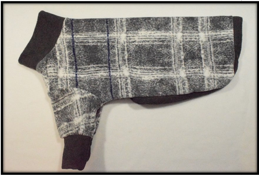 FADED GREYS PLAID (Anti Pill 2 sleeves)