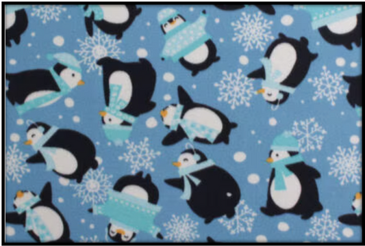 PENGUINS PLAYING IN SNOW (Custom Blizzard)