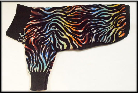 RAINBOW ZEBRA (Anti Pill 2 Sleeves)