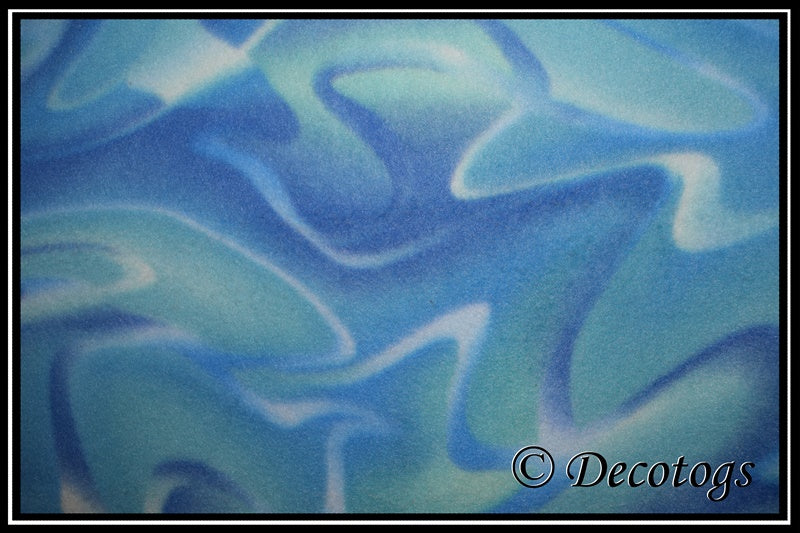 BLUE TURQUOISE TIE DYE (Custom Blizzard)