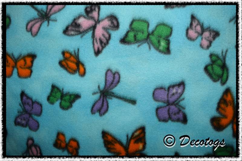 BUTTERFLIES AND DRAGONFLIES ON BLUE (Blizzard)
