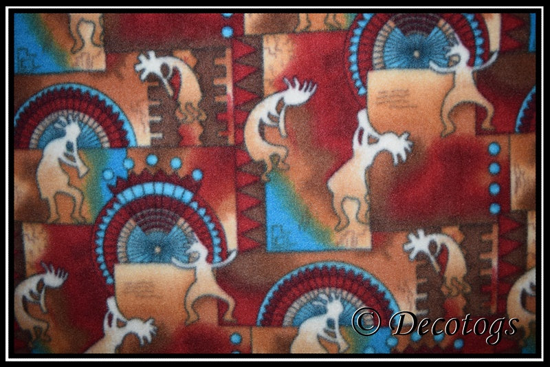 KOKOPELLI ADOBE DANCE (Custom Anti Pill)