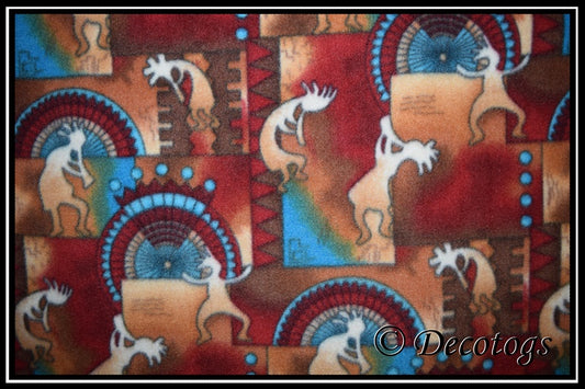 KOKOPELLI ADOBE DANCE (Custom Anti Pill)