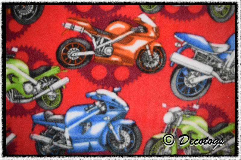 MOTORCYCLES RED (Custom Anti Pill)