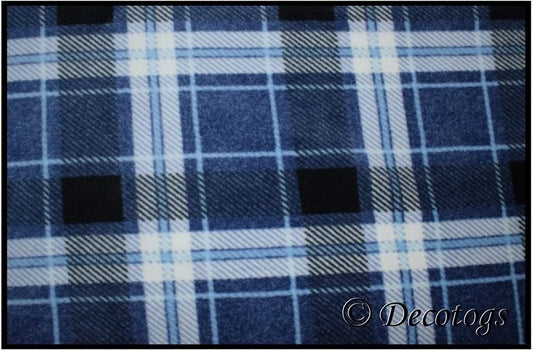 NAVY BLUE PLAID (Custom Luxe)