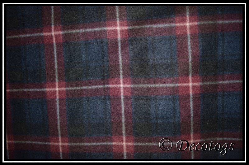 NAVY CRANBERRY PLAID (Blizzard)