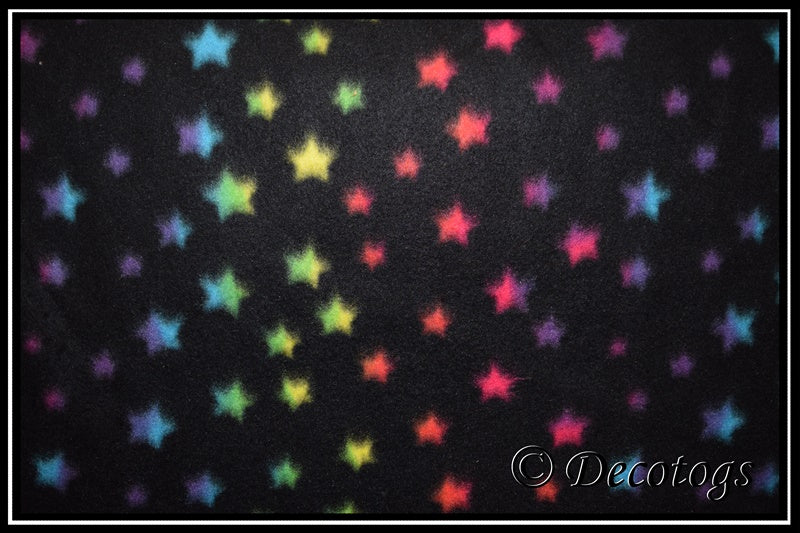 RAINBOW STARS ON BLACK (Custom Blizzard)