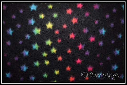 RAINBOW STARS ON BLACK (Custom Blizzard)